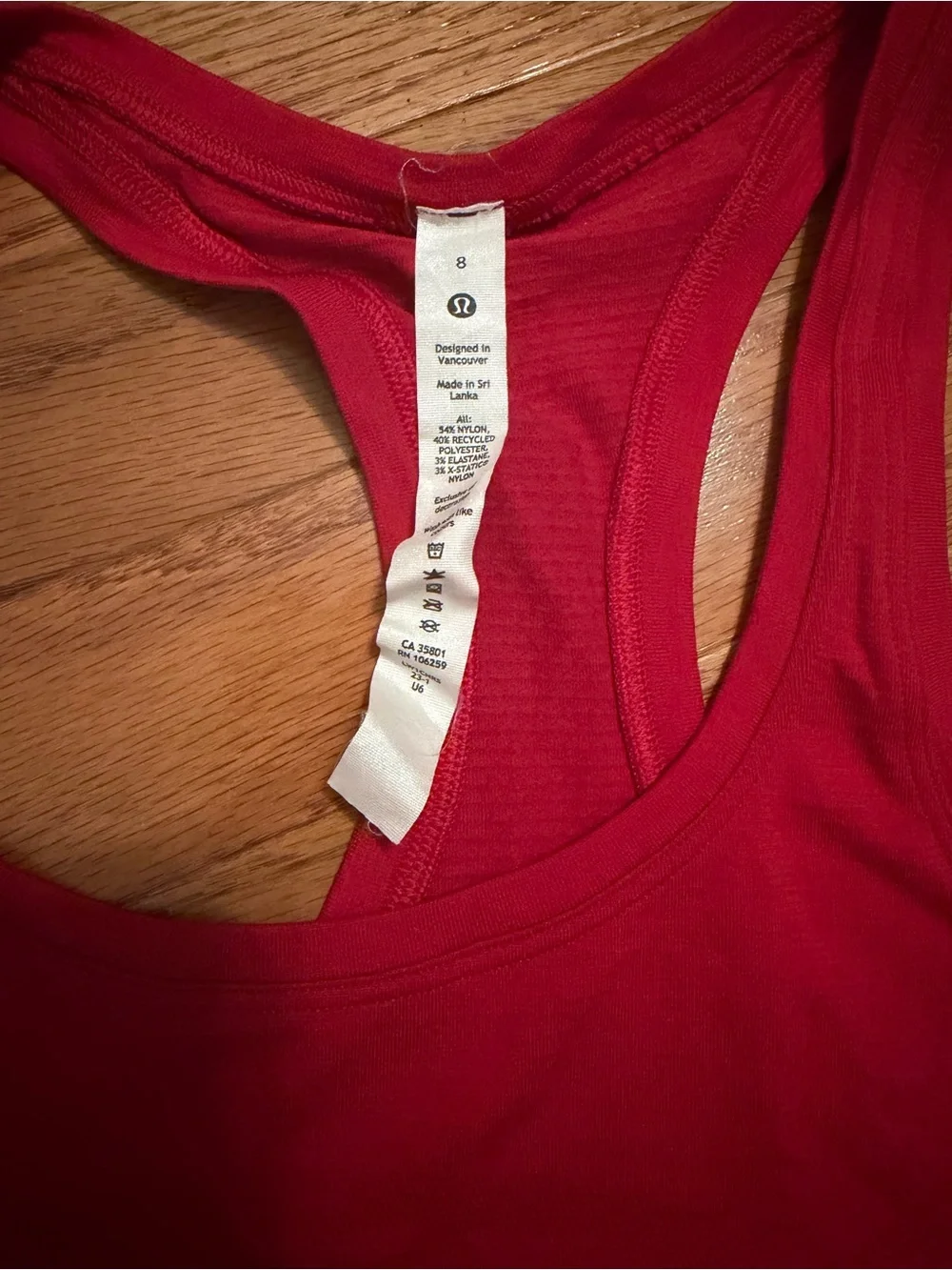 lululemon athletica Swiftly Tech Tank Top Red